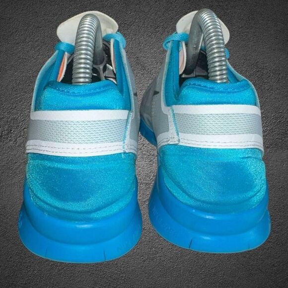 Nike Free 5.0 TR Fit 5 Women’s Size 8 Shoe White Blue Lagoon Running Sneaker - Picture 4 of 9